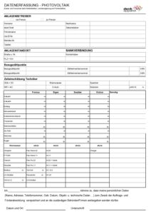 PV Datenerfassung NEU 2026 aktuelles Datenblatt pdf